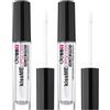 deBBY, kissME LIPGLOSS VOLUME EFFECT, Gloss Labbra con Acido Ialuronico Idratante, Effetto Volumizzante Naturale, Finish Luminoso senza Appiccicare, Colore 01 Transparent (Confezione da 2)