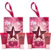 Revolution Beauty London Revolution Juicy Peptide Mini Lip Balm Gift Set, edizione limitata ai gusti festivi Candy Cane & Gingerbread, con peptidi, Vegan & Cruelty-Free (Confezione da 2)