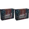 Tesori d'Oriente Set Regalo Uomo, Profumo Aromatico 100 ml e Doccia Shampoo 250 ml, Fragranza Legno di Ebano e Ginseng, Confezione Regalo, Trousse (Confezione da 2)
