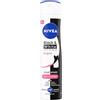 NIVEA Black & White Invisible Original Spray 6 x 150 ml, Deodorante donna antitraspirante 72h, Deodorante spray contro odori, sudore, residui, irritazioni e macchie, Profumo femminile e floreale