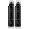 COLOUR ME Black 150 ml Spray corpo Profumo da uomo, Fragranza di lusso - Dopobarba da uomo, Persistente Fragranza di Milton-Lloyd, 150ml (Confezione da 2)