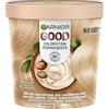 Garnier - Colorazione permanente - Senza ammoniaca - 90% di ingredienti di origine naturale - Burro di karité - 100% copertura per capelli bianchi - GOOD Bond Clair Vaniglia 9.1