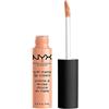 NYX Professional Makeup Soft Matte Lip Cream, Finish matte e cremoso, Colore extra-pigmentato, Long Lasting, Tonalità: Cairo