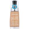 Deborah 24ORE Fondotinta Nude Perfect N.03, Idratante e leggero, Lunga Tenuta, Effetto Nude, Texture Fluida dalla Coprenza Media, per un Incarnato Uniforme, Radioso e Vellutato