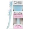Tangle Teezer Fini e Fragili Ultimate Detangler per capelli colorati, fini e sottili - Spazzola Grande Doppie setole morbide riduce rottura e strappo - Ideale per capelli delicati - Blu spuma di mare