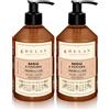 Helan Mou e Popcorn - Sapone Liquido Profumato Tonificante, Acqua di Vaniglia, Sapone Mani Gel Detergente Naturale Delicato con Zuccheri Idratanti e Olio di Cocco per Pelli Sensibili, 300 ml