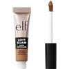 e.l.f. Soft Glam Satin Concealer, correttore a copertura media per imperfezioni e occhiaie, non si deposita nelle pieghe, a lunga tenuta, prodotto vegano e non testato sugli animali, 40 Tan Warm