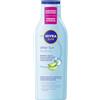 NIVEA SUN Latte doposole idratante (1 x 200 ml), latte idratante corpo con aloe vera bio per un'idratazione intensa e lunga durata