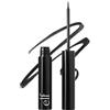 e.l.f. H2O Proof Inkwell Eyeliner Pen, eyeliner liquido waterproof altamente pigmentato, crea un finish opaco, prodotto vegano e non testato sugli animali, Film Noir