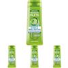 Garnier Fructis Shampoo Fortificante 2in1, Per Capelli Normali, Per Capelli Forti e Luminosi, Con Estratto di Pompelmo e Vitamina B6, Forti & Brillanti, 250 ml (Confezione da 4)