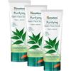 Himalaya Purifying Neem Scrub Helps Fights Pimples, Prevents Marks, Controls Excess Oil, Exfoliates and Purifies Skin | Best for Normal to Oily Skin -75ml Confezione da 3