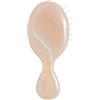 Wet Brush Mini spazzola districante per capelli, crema (icona iridescente), da viaggio, setole IntelliFlex ultra morbide, senza dolore e grovigli, per tutti i tipi di capelli, edizione limitata