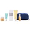 ESPA Radiant Glow Collection | Active Nutrients Spa Skincare Gift Set Worth over £150| 4-Step Routine with Cleanser, Enzyme Peel, Moisturiser & Hydration Mask, Cotton Cleansing Cloth & Cosmetic Bag
