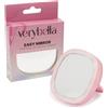 verybella Specchio Portatile Mini Colore Rosa Misura 85 X 85 Luci A Led Regolabili Tascabile Per Borsetta Ideale Per Il Trucco E In Viaggio Impugnatura Agevolata