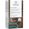 BIOCLIN Bio-Colorist Colorazione Permanente Capelli Castano Chiaro 5 - Senza Ammoniaca - Con Olio di Argan - Copertura Capelli Bianchi - Colore Naturale e Brillante