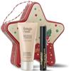 Bottega Verde - Confezione Regalo con 1 Mascara Volume Extra Black da 8 ml e 1 Base Trucco Illuminante Perlescente da 30 ml, in un'Originale Scatola di Latta, Idea Regalo Make-Up