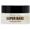 Revolution Beauty London Makeup Revolution, Super Base Vitamin Balm, Primer Idratante, 25ml
