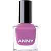 ANNY Nail Polish - Smalto colorato di alta qualità con lucentezza a lunga durata, resistente alle schegge e ad asciugatura rapida, colore: rosa mirtillo rosso - 15 ml