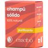 ESSABO Essabó Shampoo Solido Purificante - 100% Naturale - Base di Burro di Olio di Melograno e Argilla Rossa - Realizzato Artigianalmente - Adatto per Bambini e Pelle Sensibile - Senza Allergeni - 100 g