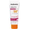 Babaria - Crema Solare Viso SPF50 Antimacchie | Con Rosa Mosqueta | Protezione UVA, UVB, IR e Luce Blu | Resistente all'Acqua | Coral Friendly | Vegana | 75 ml