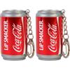 Lip Smacker Coca-Cola, Burrocacao per Bambini al Gusto Originale Coca-Cola Trasparente e Idratante (Confezione da 2)