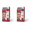 Just For Men Colorante In Gel, Tinta Semipermanente Per Capelli Uomo, Senza Ammoniaca, Con Cheratina E Vitamina E Per Capelli Forti, Colore Castano Chiaro, H25 (Confezione da 2)