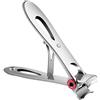 DEBAIJIA Tagliaunghie Nuovo Design Unghie Denti In Acciaio Inox Solido per Uomini Donne Manicure Pedicure - B