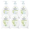 Dermomed Sapone Liquido Mani Vitalità al Lime con Acido Ialuronico e Glicerina, Idratante, Energizzante e pH Neutro, Profumo Agrumato e Frizzante, Dermatologicamente Testato, 600 ml x 6
