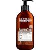 L'Oréal Paris men expert L'Oréal Men Expert Shampoo da barba XXL 3 in 1 per uomini, sapone da barba per barba, viso e capelli, cura della barba da uomo contro la forfora con olio essenziale di legno di cedro, Barber Club,