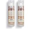 Revolution Beauty London Makeup Revolution, IRL Filter Longwear Foundation, Medium to Full Coverage, F7, 23ml (Confezione da 2)