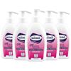 Milmil Sapone Liquido Top con Glicerina Vegetale, Idratante Naturale, con Dispenser, Sapone Mani, Viso e Corpo, Dermatologicamente Testato - 5 x 500 ML
