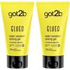 got2b Schwarzkopf Got2B Glued Gel Resistente Al Agua - 150 ml (Confezione da 2)