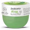 Babaria - Aloe Vera Gel Puro | Crema Idratante per il Corpo | Freschezza e Riparazione | Doposole | Lenitivo Dopo il Sole | Texture leggera e vegana | 400 ml