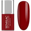 Semilac Smalto UV 3 in 1 One Step Glossy S575 rosso scuro 7 ml