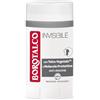 Borotalco, Deodorante Stick Invisibile Grigio, Formula Senza Alcool con Talco Effetto Barriera, Cattura e Non Trasferisce Aloni, 48h di Efficacia, Profumo Classico - 1 Flacone da 40 ml