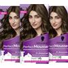 Perfect Mousse Schwarzkopf Perfect Mousse Colorazione permanente in schiuma 500/5-0 castano medio (277,5 ml), colore per capelli con perfetta copertura grigia, colorazione per terapia intensiva e lucentezza radiosa