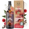 BIONOBLE Olio di Ricino Puro e Biologico - Pressato a Freddo, Senza Esano - Olio di Ricino per Capelli Crescita, Ciglia e Sopracciglia - Castor Oil Organic - Bottiglia di Vetro, Pipetta, Pompa - 100ml