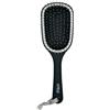 PARSA Beauty LOV.U Spazzola districante Wet & Dry (nero) - Spazzola per capelli con perni in nylon flessibile - Spazzola per capelli - Spazzola per capelli da donna - Spazzola per capelli