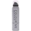 COLOUR ME Argento 150 ml Spray corpo Profumo da uomo, Fragranza di lusso - Dopobarba da uomo, Persistente Fragranza di Milton-Lloyd, 150ml