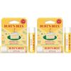 Burt's Bees Balsamo labbra Burt's Bees all'aroma di torta di compleanno, Burrocacao labbra idratante con cera d'api e vitamina E, 100% naturale, 4,25 g (Confezione da 2)