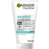 Garnier Delicato sulla pelle 3 in 1 pulizia viso per pelli impure, pulizia, peeling e maschera, con acido salicilico e argilla, 1 x 150 ml