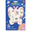 Legami - Tatuaggi Temporanei per Bambini, Tema Fairy, Lavabili, Resistenti a Sudore e Acqua, con Dettagli Glitter, facili da Applicare, Delicati sulla Pelle, Dermatologicamente Testati