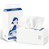 Carehabi Asciugamani Monouso Cotone, 200 Salviette Struccanti, Asciugamani usa e getta, per Pelli Sensibili, Salviette per Bambini, Cura Della Pelle, Struccanti