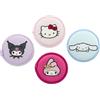 HELLO KITTY - Pastiglie struccanti X4, riutilizzabili, prodotto ufficiale Sanrio