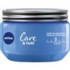 NIVEA Care & Hold Creme Gel, Styling Gel in 2 Confezioni da 150 ml, Gel per Capelli a Lunga Tenuta Anti-Crespo, Crema Capelli Corti e Medio-Lunghi con Vitamina B3, Pack of 2