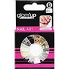 GLAM UP Ruota Carrousel Nail Art Glam'Up Oro, Nero, Bianco, Argento N°77-2