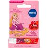 NIVEA Rossetto curativo Rapunzel Mirtillo Rossetto Disney Edition, 4,8 g (3pack)