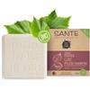 SANTE Naturkosmetik Shampoo solido per capelli senza lucentezza e normali, formula vegana con foglia di betulla biologica e proteine vegetali, shampoo per la cura della lucentezza, 1 x 60 g