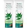 Himalaya Purifying Neem Scrub Helps Fights Pimples, Prevents Marks, Controls Excess Oil, Exfoliates and Purifies Skin | Best for Normal to Oily Skin -75ml Confezione da 2