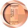 Bourjois, Always Fabulous Long-Lasting Bronzing Powder, Terra Abbronzante dal Finish Luminoso a Lunga Durata, 001 Medium